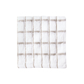 Ritz Café Check Dish Cloth White Ground/Natural Check 9851200